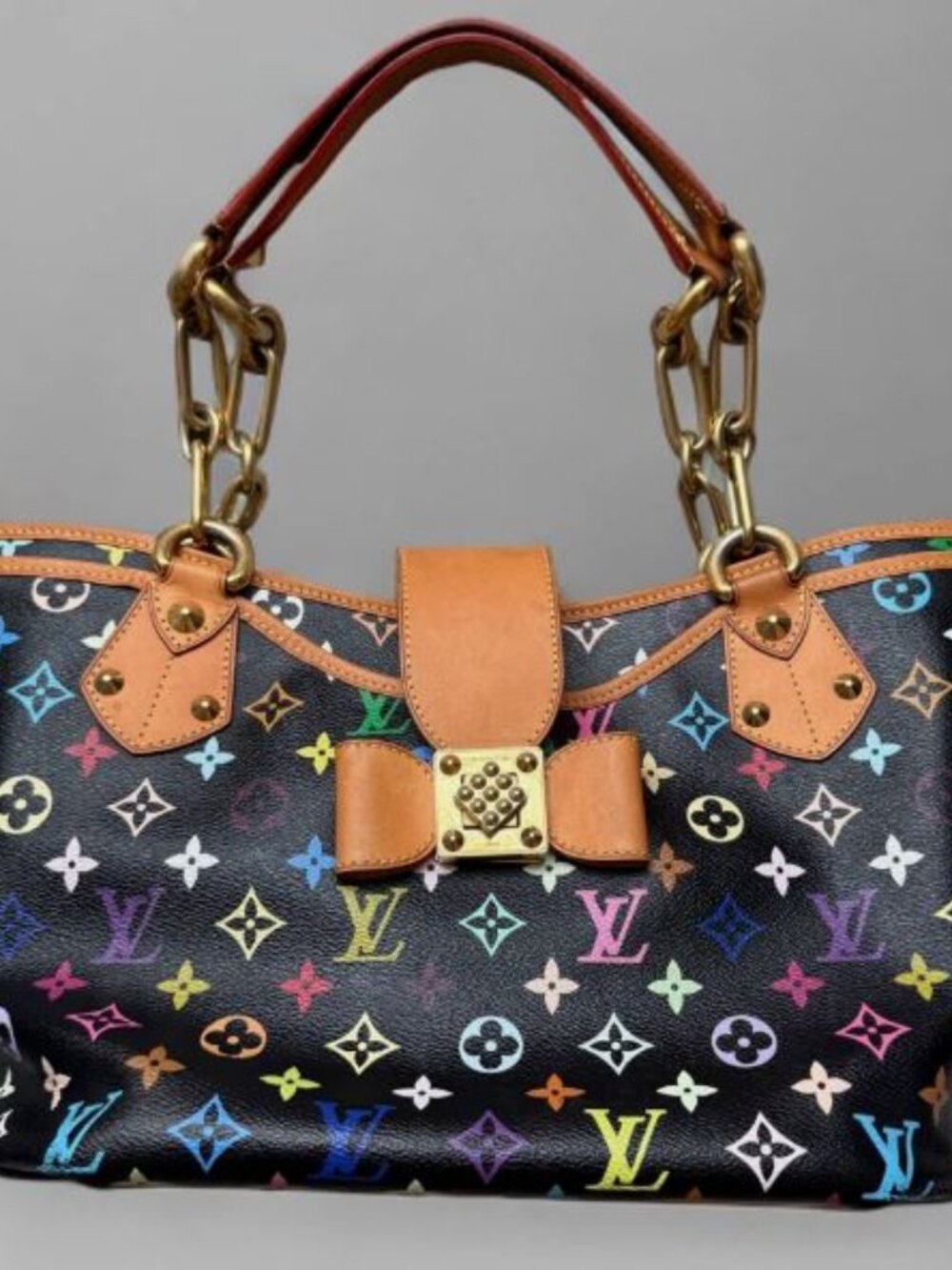 Louis Vuitton x Takashi Murakami Annie GM Handbag Multicolor Monogram